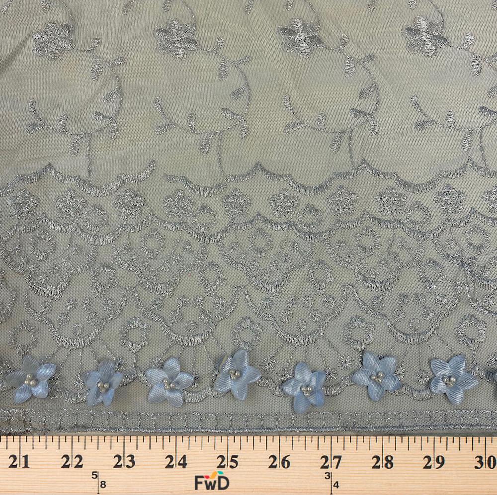 Daisy Embroidered Lace