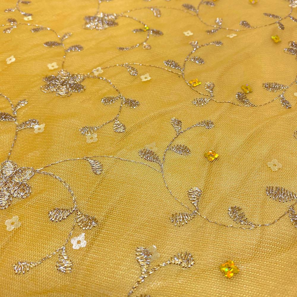 Daisy Embroidered Lace