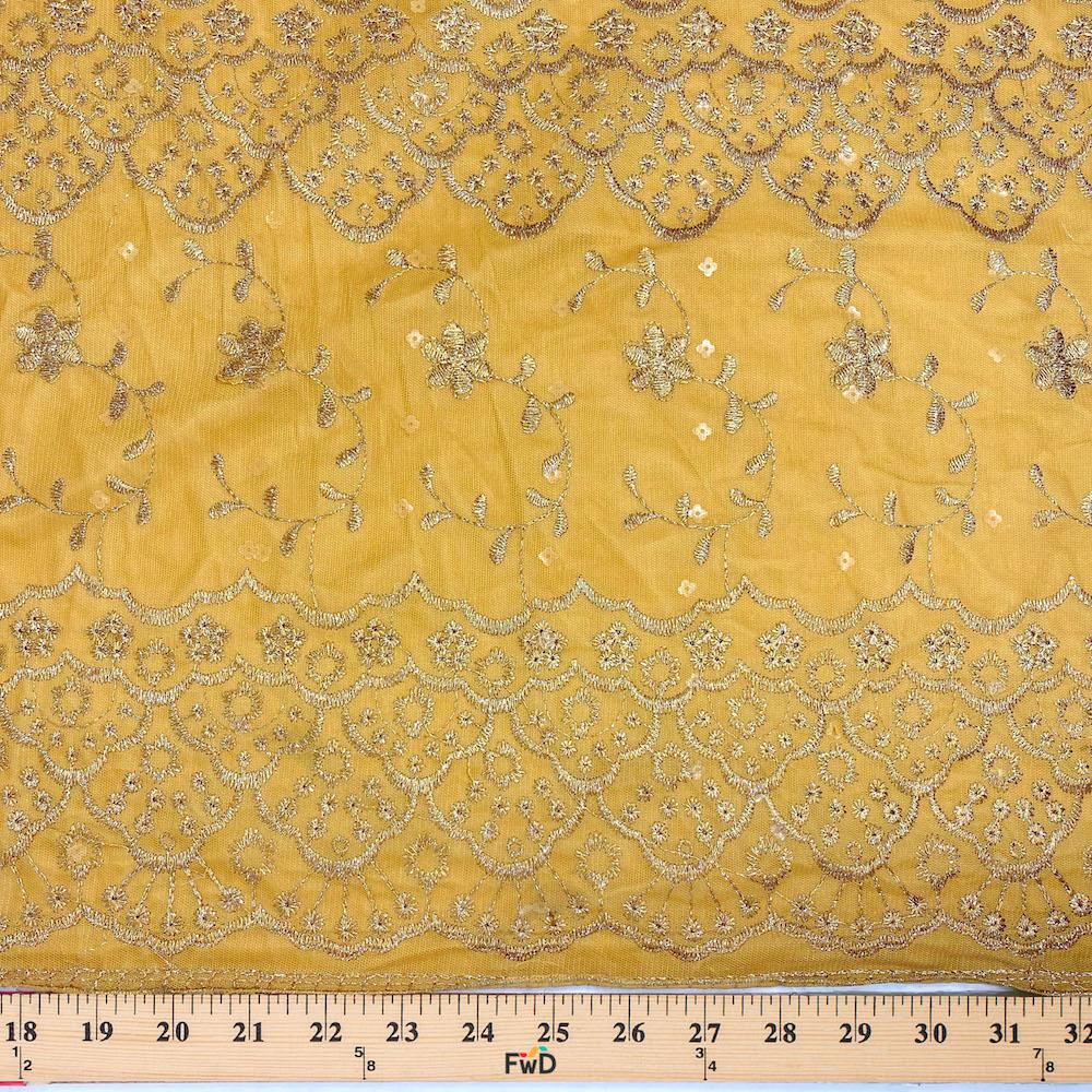 Daisy Embroidered Lace