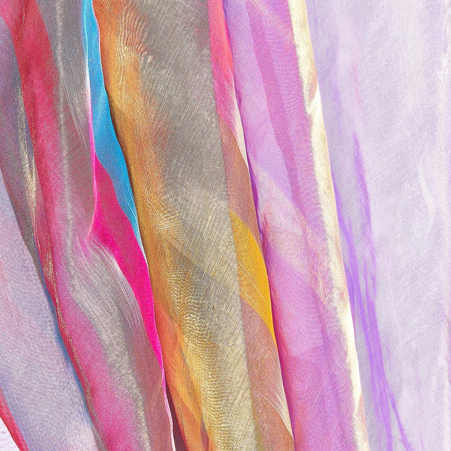 Metallic Silk Organza