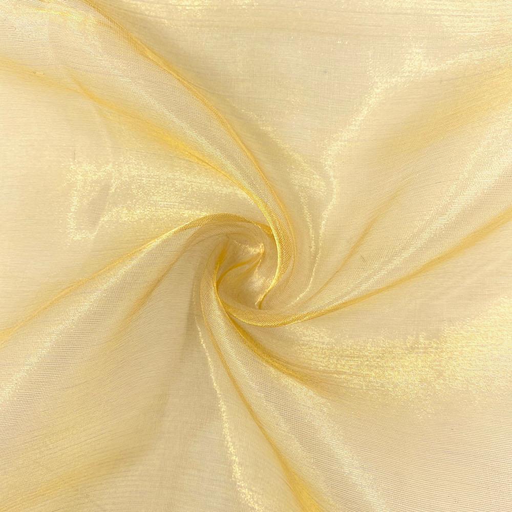 Metallic Silk Organza
