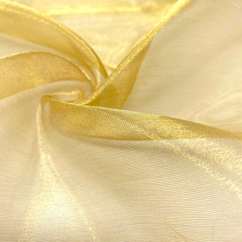 Metallic Silk Organza