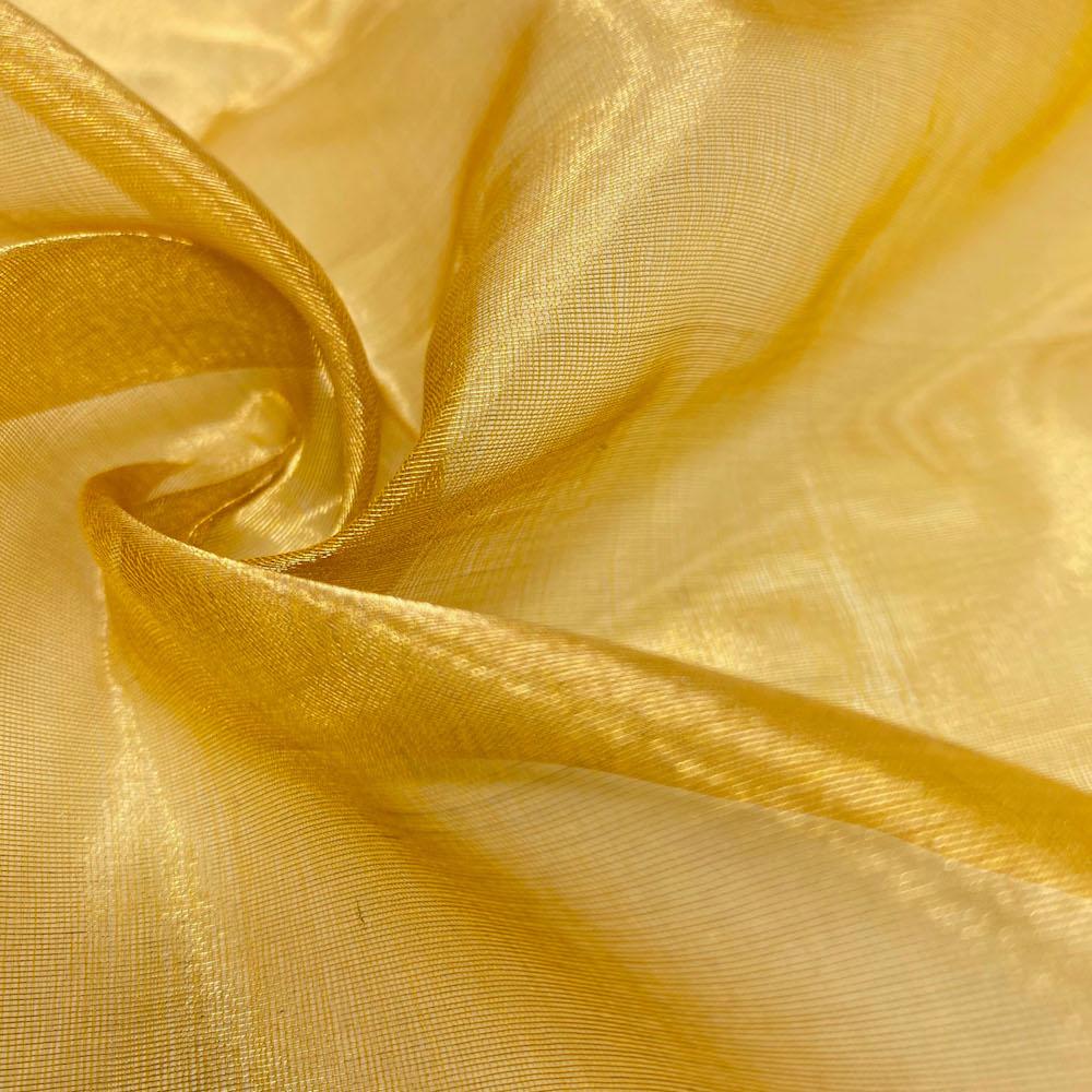 Metallic Silk Organza