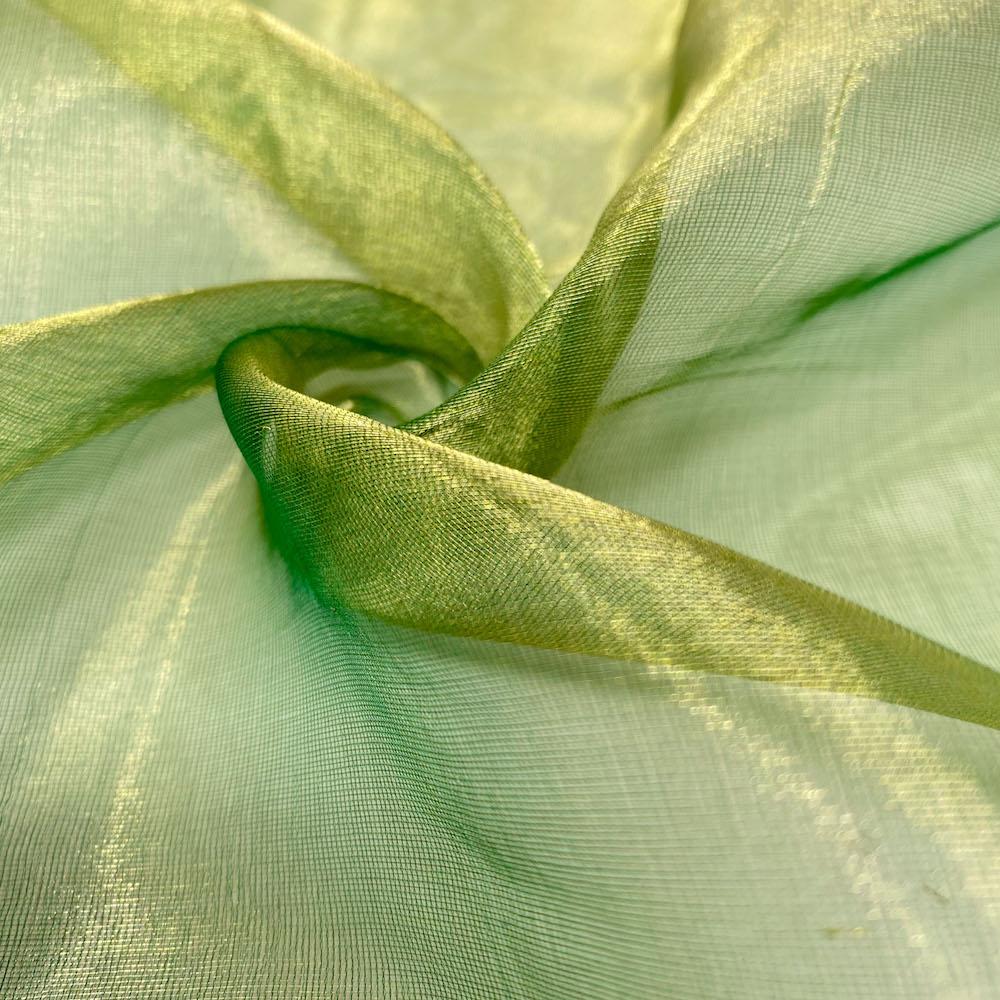 Metallic Silk Organza