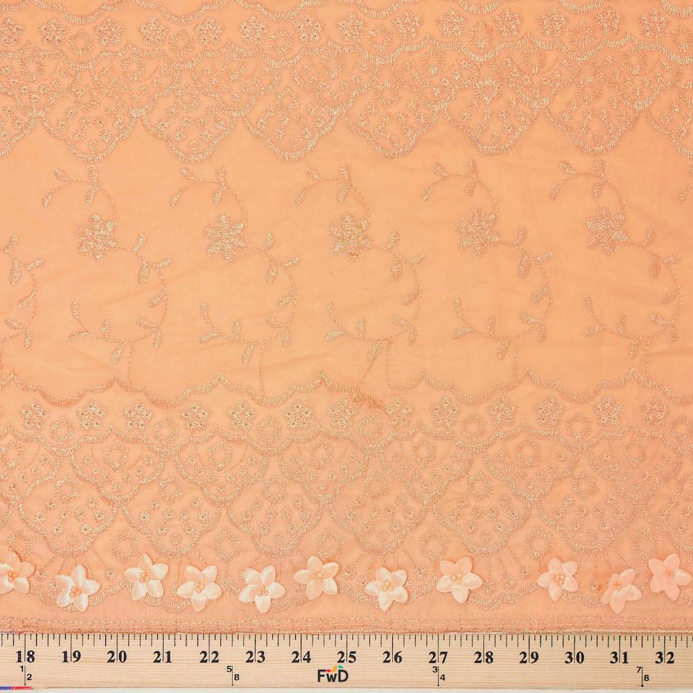Daisy Embroidered Lace