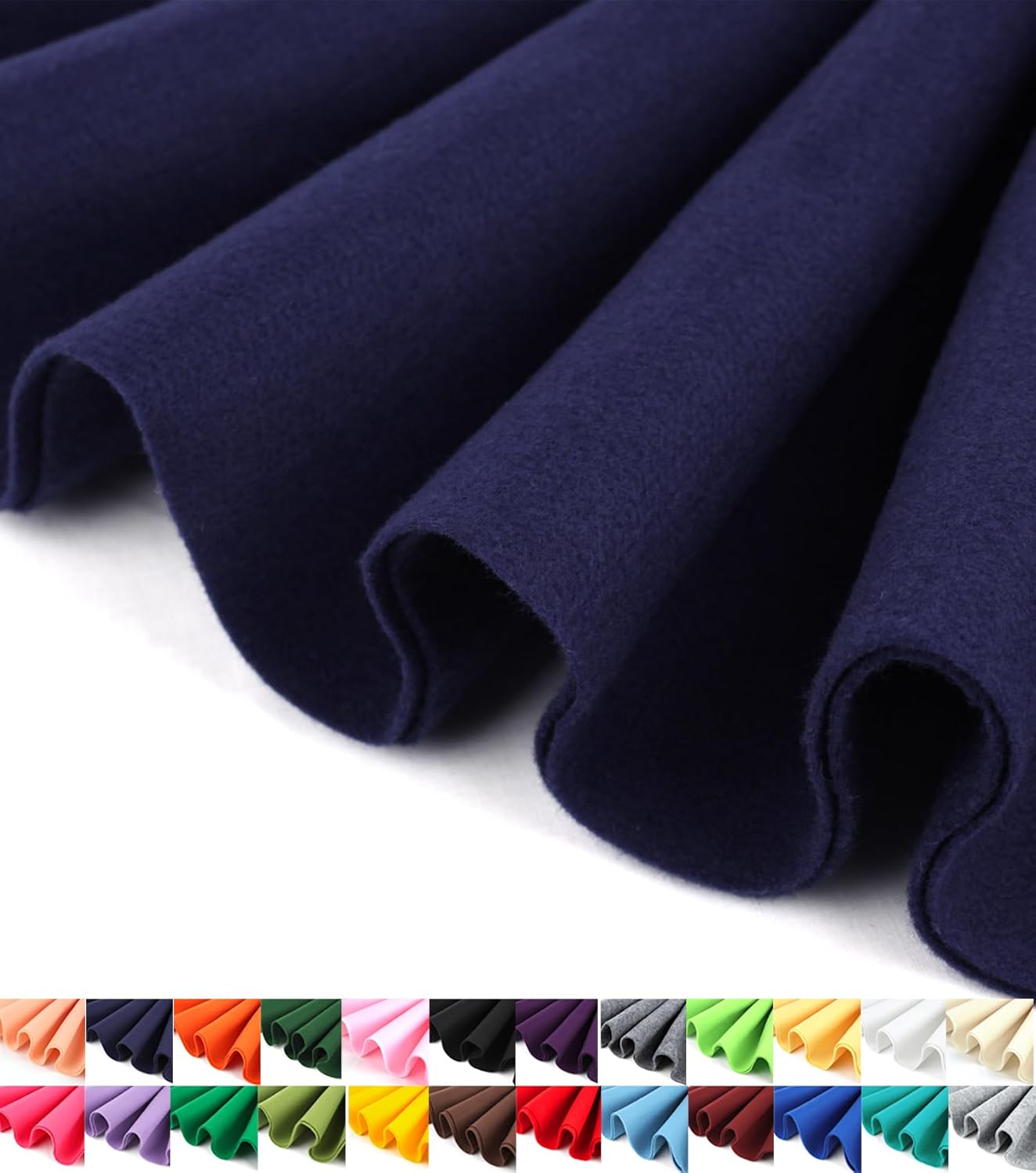 Felt Fabric Acrylic & Soft for DIY Crafts and Sewing