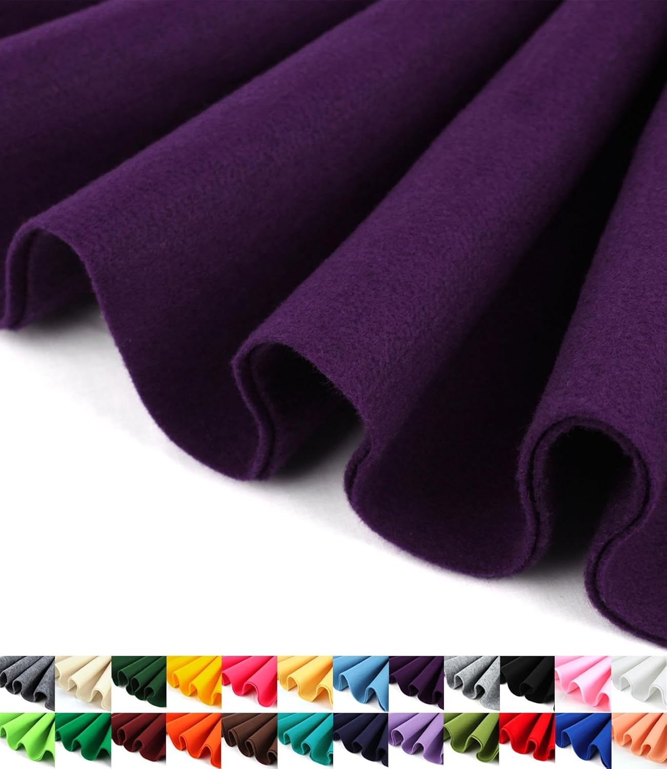 Felt Fabric Acrylic & Soft for DIY Crafts and Sewing