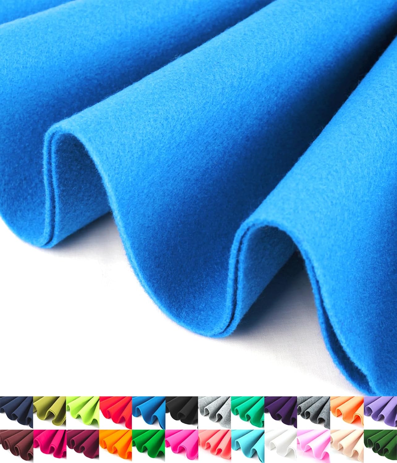 Felt Fabric Acrylic & Soft for DIY Crafts and Sewing