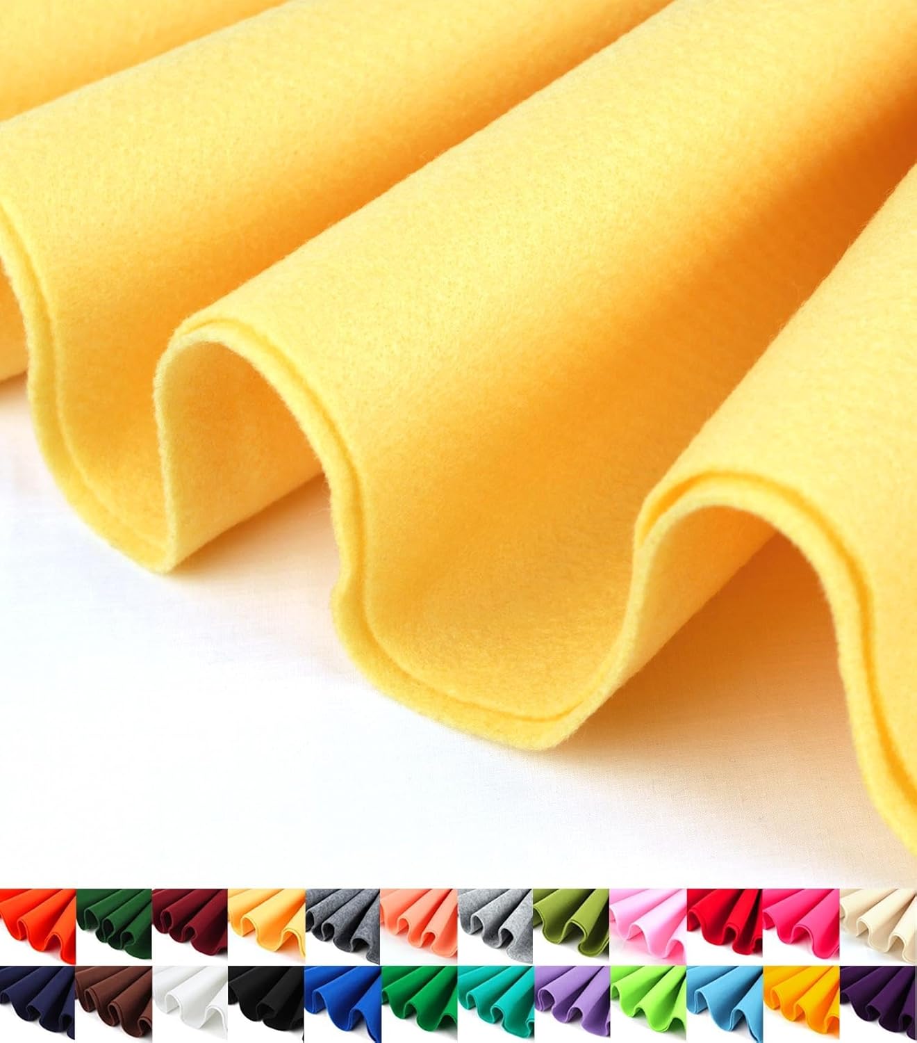 Felt Fabric Acrylic & Soft for DIY Crafts and Sewing