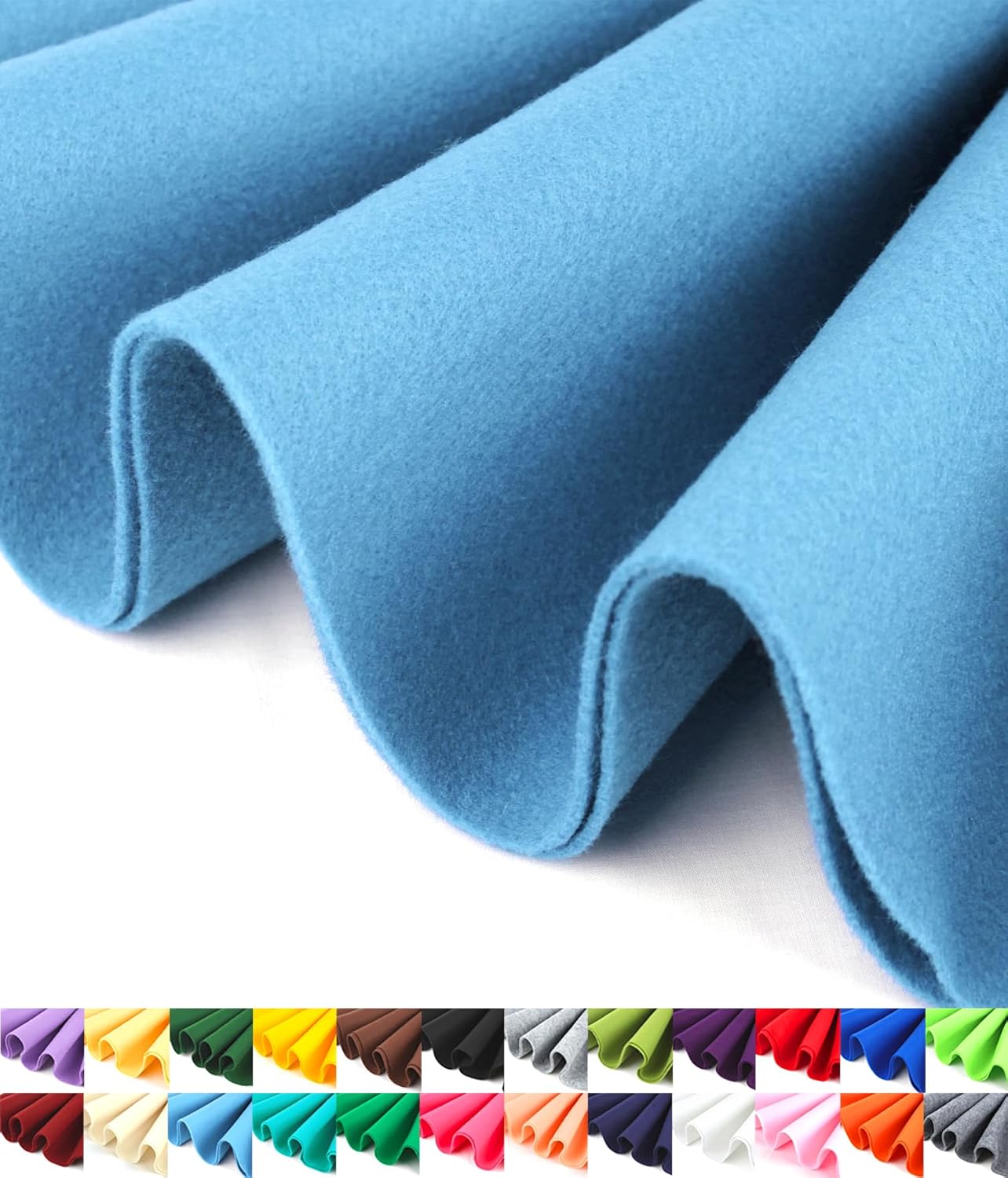Felt Fabric Acrylic & Soft for DIY Crafts and Sewing