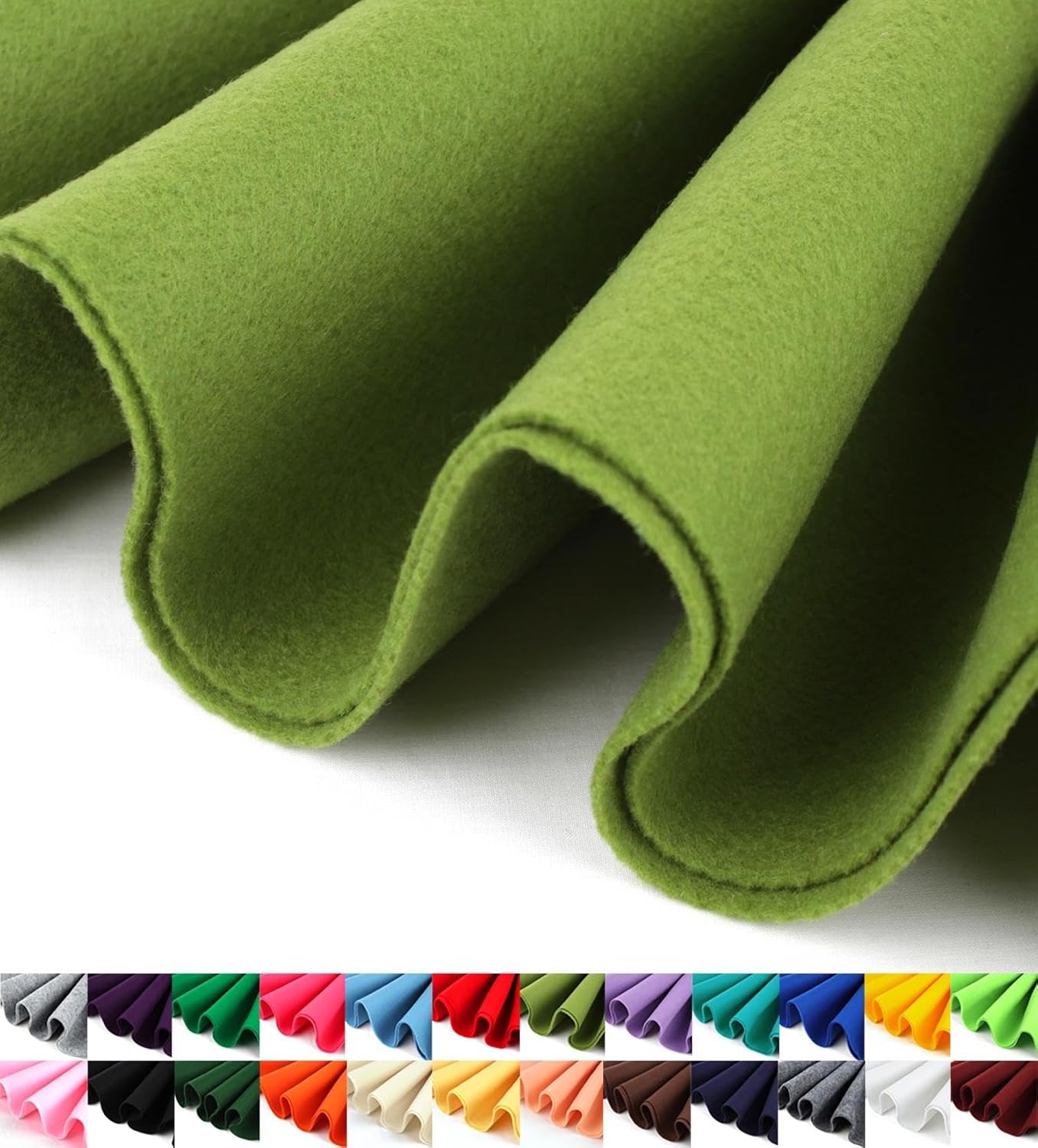 Felt Fabric Acrylic & Soft for DIY Crafts and Sewing