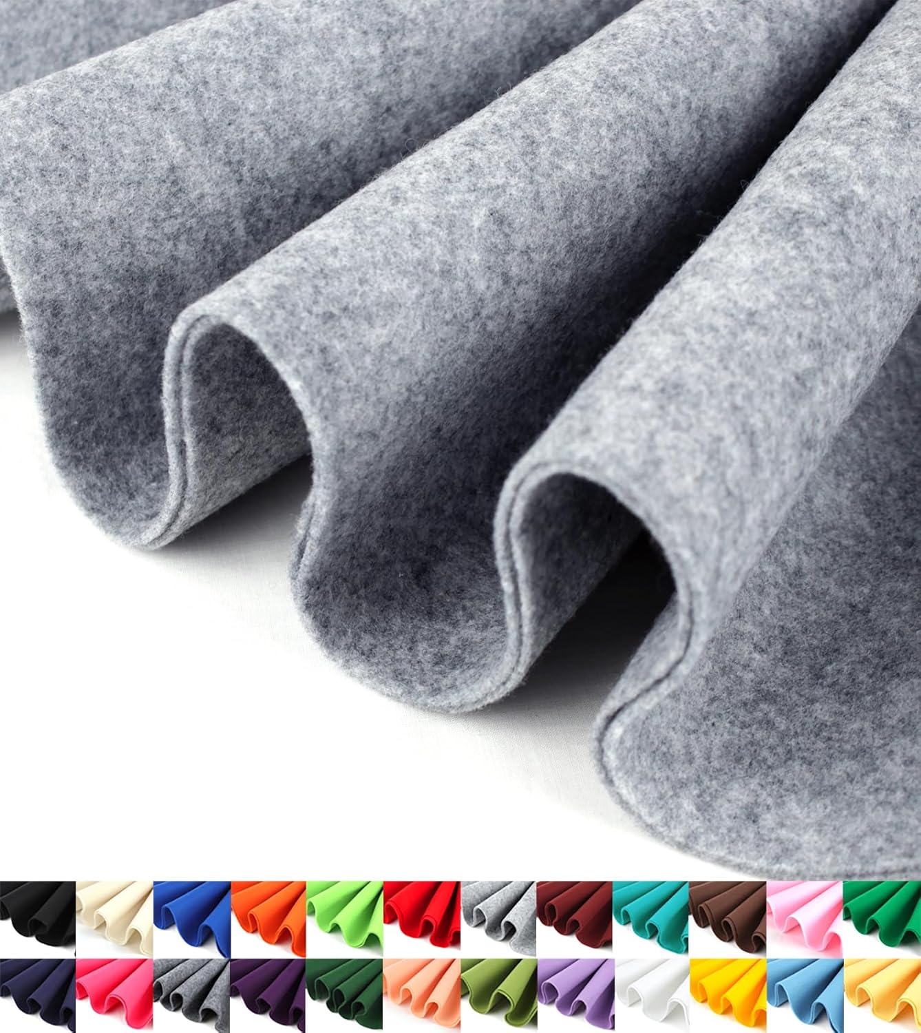 Felt Fabric Acrylic & Soft for DIY Crafts and Sewing