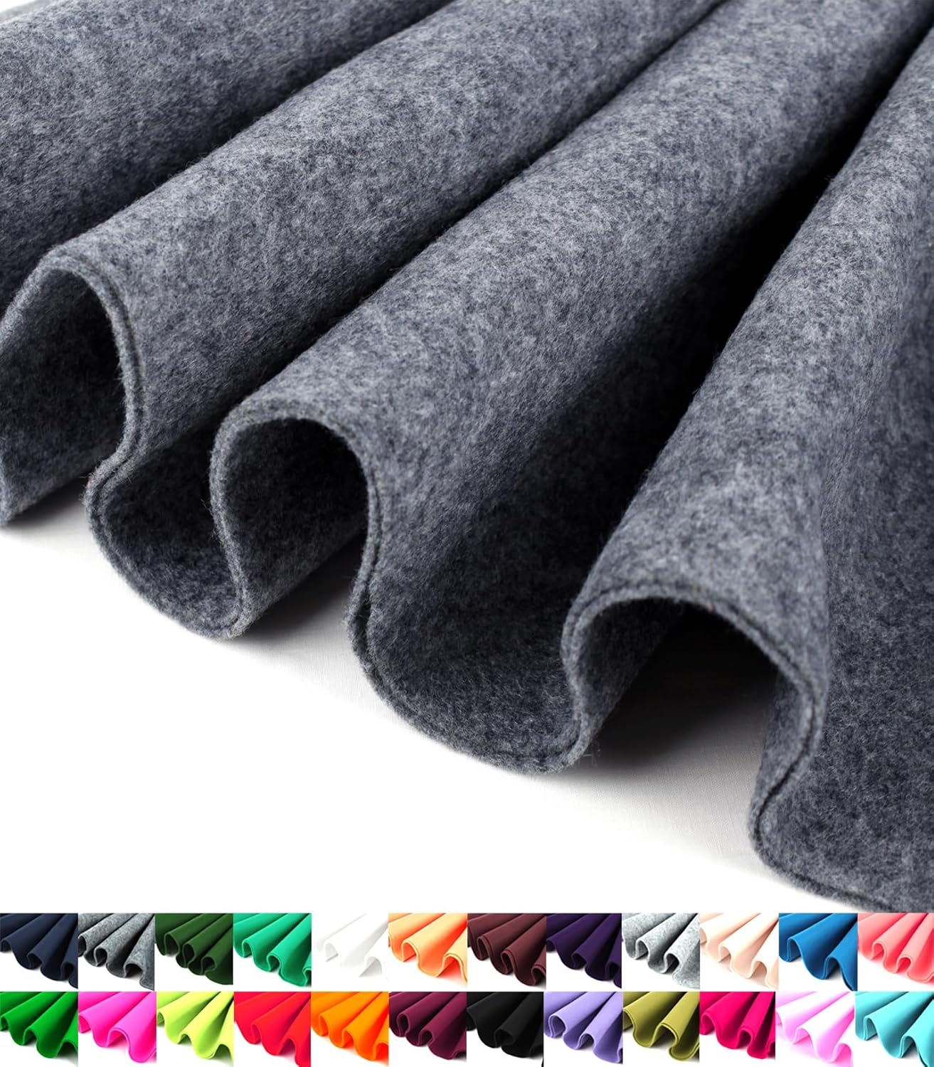 Felt Fabric Acrylic & Soft for DIY Crafts and Sewing