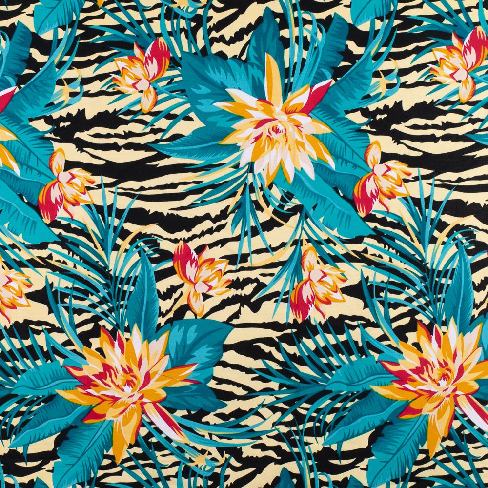 Lotus Print Cotton