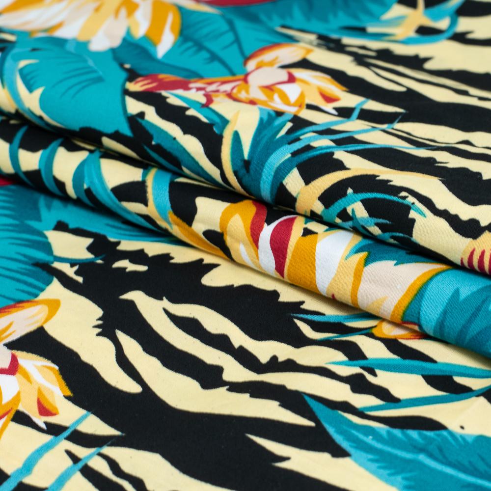 Lotus Print Cotton