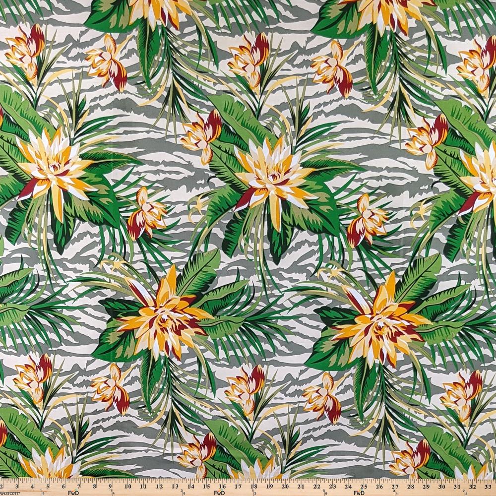 Lotus Print Cotton