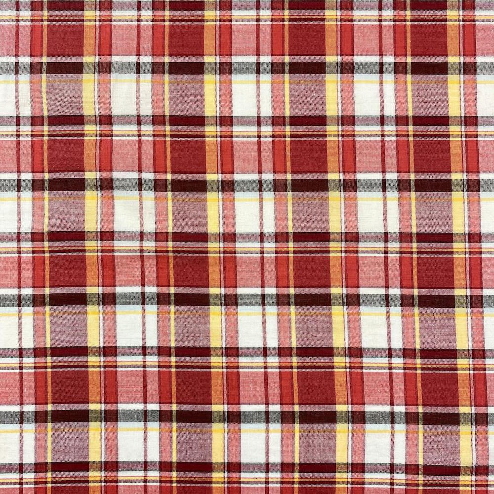Madras Plaid Fabric (Style 15991)